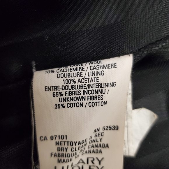 Hilary Radley Wool Cashmere Jacket with Fur Collar - Picture 6 of 8